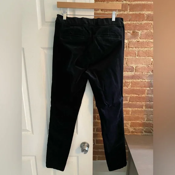Loft Modern Velvet Tuxedo Pants - Picture 5 of 11